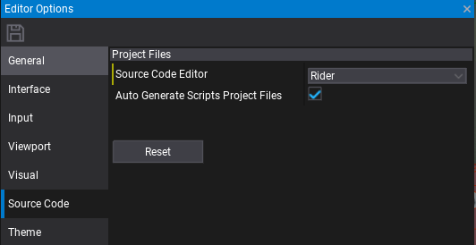 Flax Editor Source Code Editor Rider