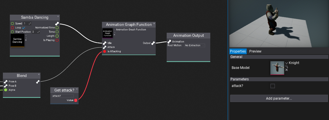 Anim Graph Function Usage