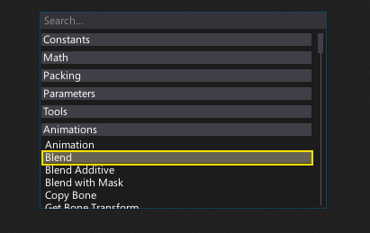 Anim Graph Add Blend Node