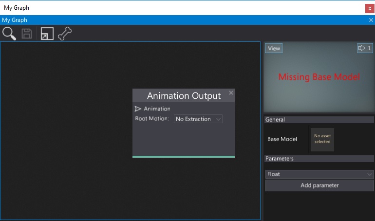 Open Anim Graph Window