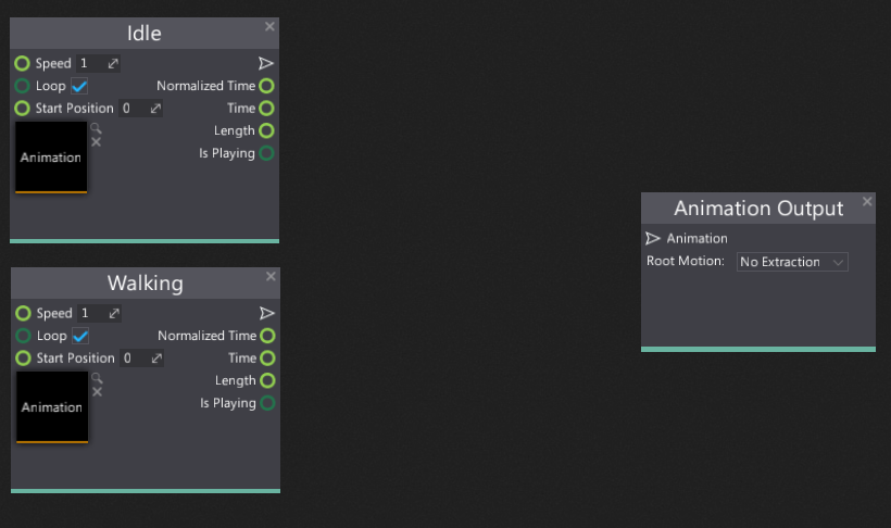 Anim Graph With Two Nodes