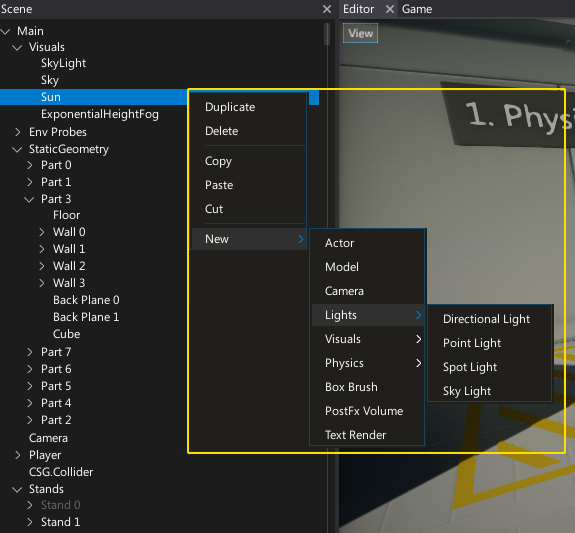 Context Menu