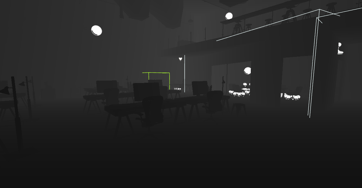 View Mode Depth Buffer