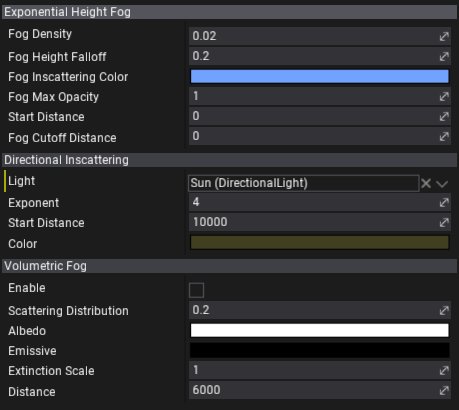 Exponential Height Fog Flax Documentation