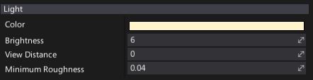 Directional Light Properties