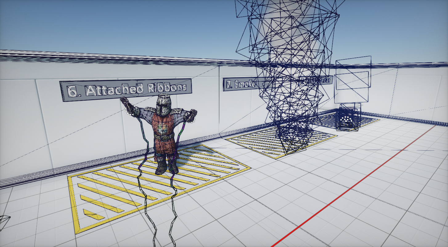 New Wireframe Debug View