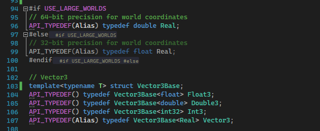 Large Worlds with 64bit Coordinates