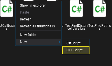 New Native Script C++