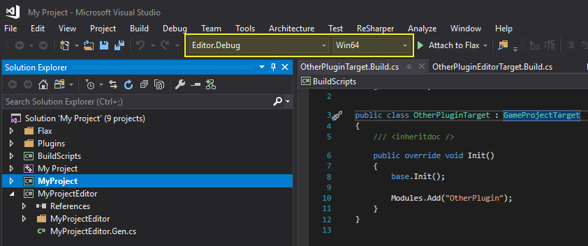 Visual Studio Configuration