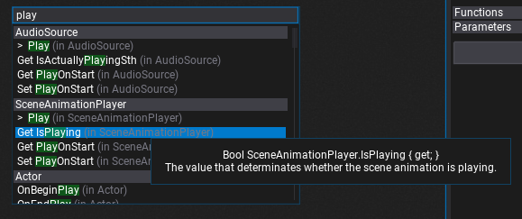 Adding New Visual Script Node