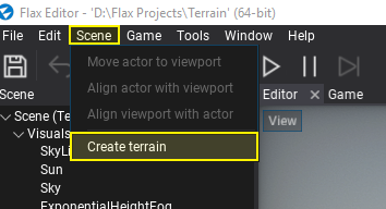 Create Terrain