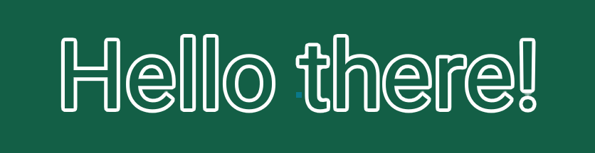 SDF Font Outline