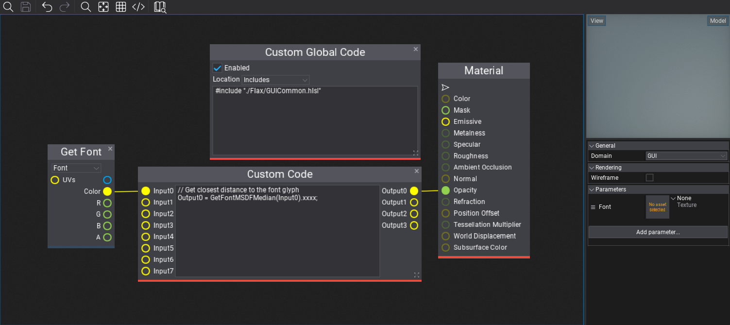 Material Shader